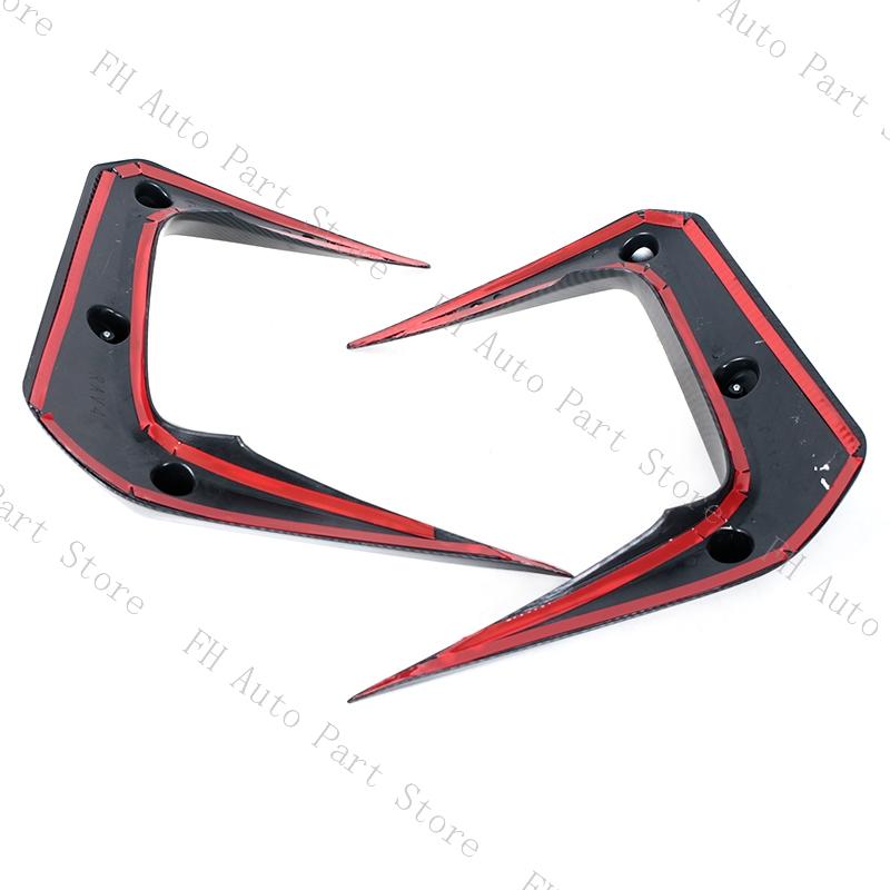 1 Pair Car Front Foglight Eyebrow Eyelids Cover Trim Fog Light Lamp Protector Cover Car Styling Chrome For Toyota RAV4 2020 2025