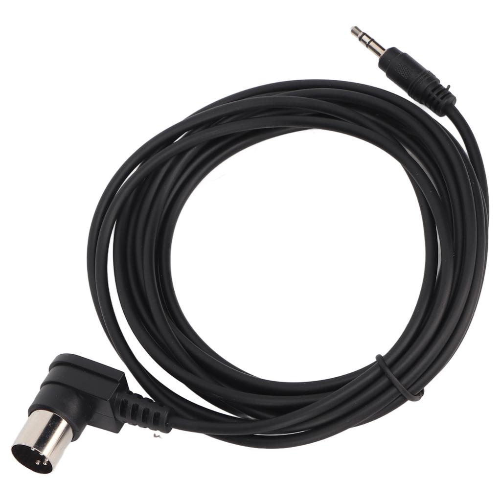 3.5mm to 90 Degree MINI DIN 5 Pin Male Cable Stable DC3.5mm to MINI DIN 5 Pin Cord Sound Adapter Cable 9.8ft