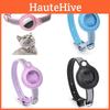 Airtag Cat Collar Reflective Anti Lost Tracker Without Gps For Outdoor Pet Safety