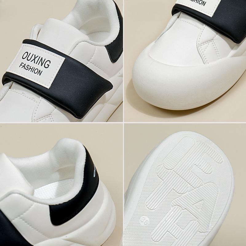 White Shoes for Women New Autumn Students All-Match Casual Ins Fashion Shoes Thick Bottom Fashion Sneakers
