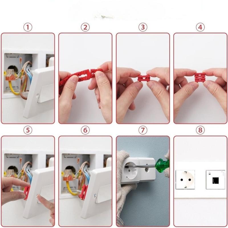 Light Switches Spacer Electrical Extender Outlet Shims Switches and Receptacle Spacers for Electrical Box Easy To Use