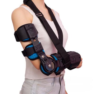 Elbow Brace Hinged Adjustable Elbow Brace Post OP Elbow Brace Arm Injury Recovery Lightweight And Breathable