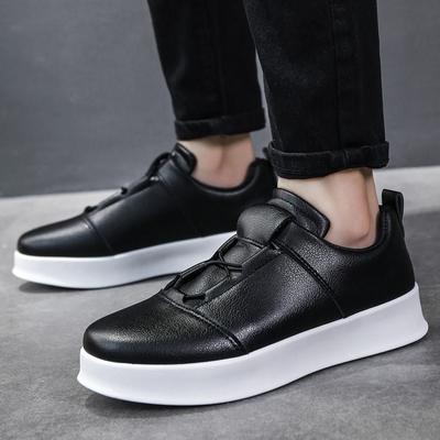 Fashion Skateboard Shoes for Men Comfort Leather Casual Sneakers Skateboarding Sports Shoes Slip On Loafers Men's Trainers Basket Homme