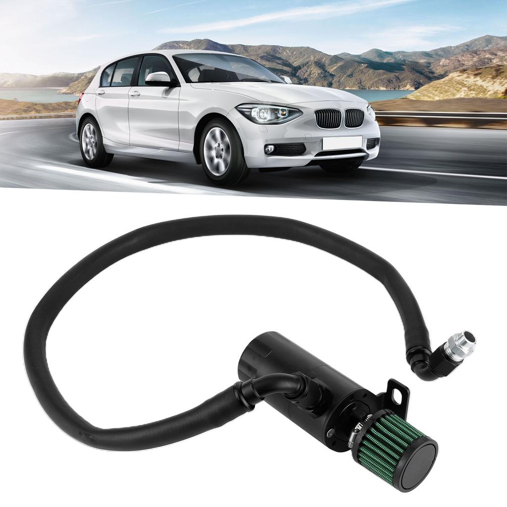 Universal Car Oil Tank Reservoir Catch Can Kit 500ml Aluminum Alloy Auto Modification Accessory