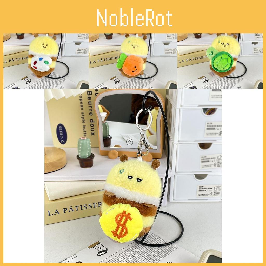 Bee Delightful Plush Toy Key Holder Cute And Cozy Perfect For Bag Lovers Charm