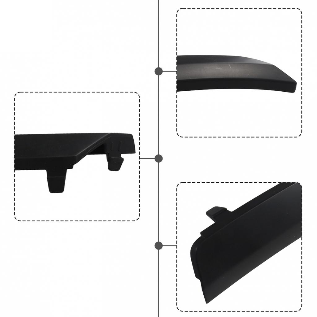 ABS Front Bumper Wheel Arch Trim Black Exterior Parts