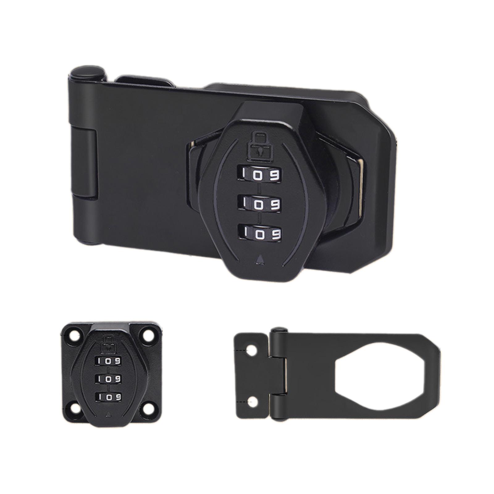 

Многоцелевой замок для складных дверей без ключа, комбинированный, с поворотной ручкой и защелками для шкафа и двустворчатой двери A