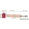 40mm Silicone Seam Roller 1.57 Inch Penny Roller Portable Seam Roller  Roofing Tape