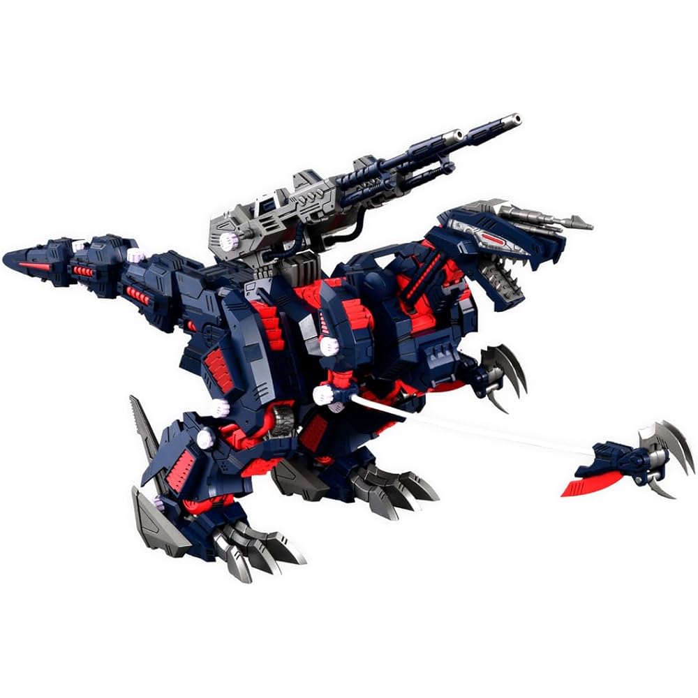 

Takara Tomy T-Spark Realize Model Zoids RMZ-011 Genosaurer Raven Version Color-Coded Plastic Kit