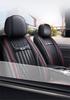 Universal Luxury Stripe Wear-resistant PU Leather 5D Surround Breathable Auto Car Seat Covers Car Interior Accessories