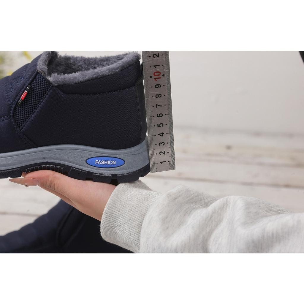Paarschuhe, Schneestiefel, Rutschfeste Schuhe, Kurze Stiefel, Baumwollschuhe, Wildlederschuhe, Dicke Schuhe