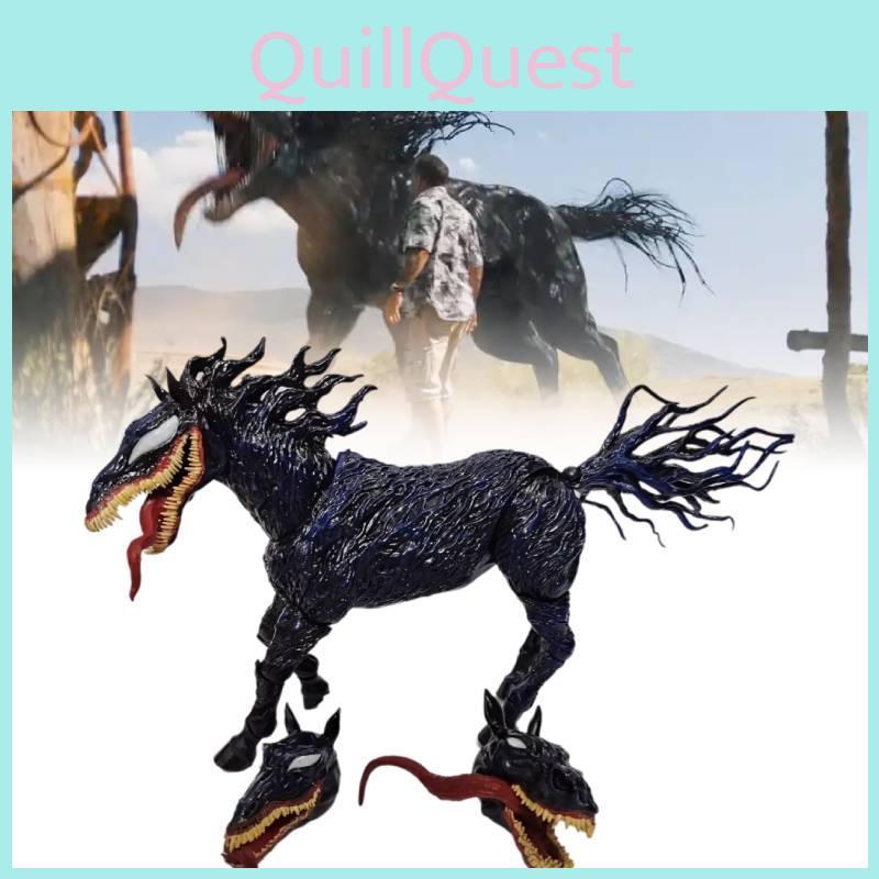 The Venom Last Dance Venom Horse Figurine Movie Model Toys Sculpture