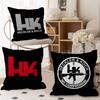 H-Hecklers Kochs Personalized Pillow Dust Cover Bedroom Kids Party Decoration Pillowcase Birthday Children Gift