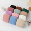 Corduroy Makeup & Sanitary Napkin Storage Bag - Portable Small Coin Purse