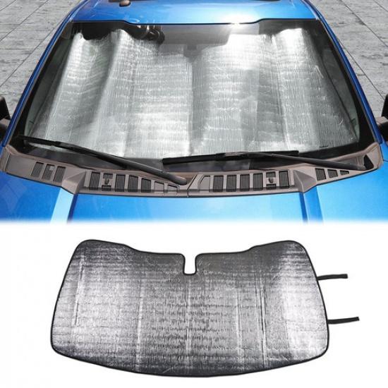 Truck Windshield Sun Visor Folding Block Anti-UV Sunshade For Ford F150 2015-20