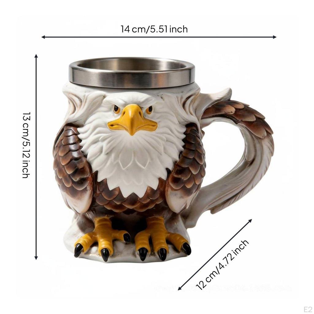 Tierbecher Präsentierbare Tasse Kreativ Dekorativ zur Ausstellung, Schreibtisch Hochlandrind