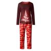 Christmas Day 3D Prints Family Matching Long Sleeve Tops+Pants Set Family Matching Sets