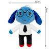 Anime Pet Hospital Pink Rabbit Glasses Blue Dog Cartoon16Pcs Plush Toy Medical Staff Animal Trendy Game Peripheral Gift In Stock