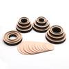 Round Hole Cutting Die 7-10cm Heavy Duty Leather Punch Tool Steel Circle Cutter for Leathercraft DIY