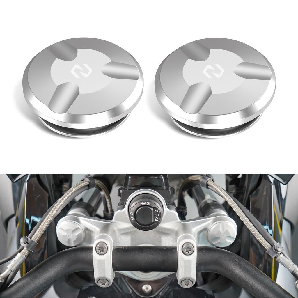 Motorcycle Fork Top Tube Cap Covers for BMW R1250GS 2019-2024 R1250GS Adventure 18-22 R1200GS/Adventure 14-18 R1200RT 19-22