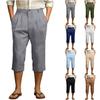 Herren Sport- und Freizeithose mit verkürztem geradem Bein