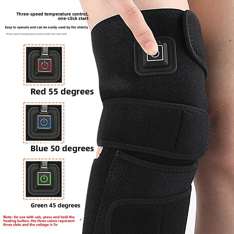 Intelligent Constant Temperature Power Bank USB Electric Heating Knee Pads To Keep Warm Knee Pads Hot Compress Knee Electric Heating Knee Pads