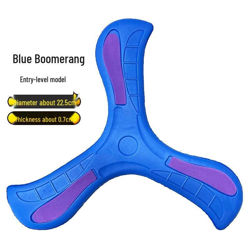 Children's Soft Three-Leaf Returnable Boomerang for Outdoor Parent-Child Play