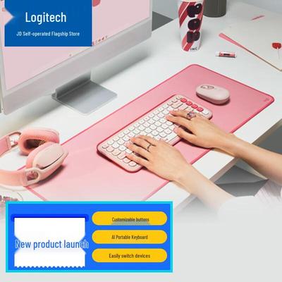 Logitech POP ICON COMBO Kabelloses Tastatur-Maus-Set