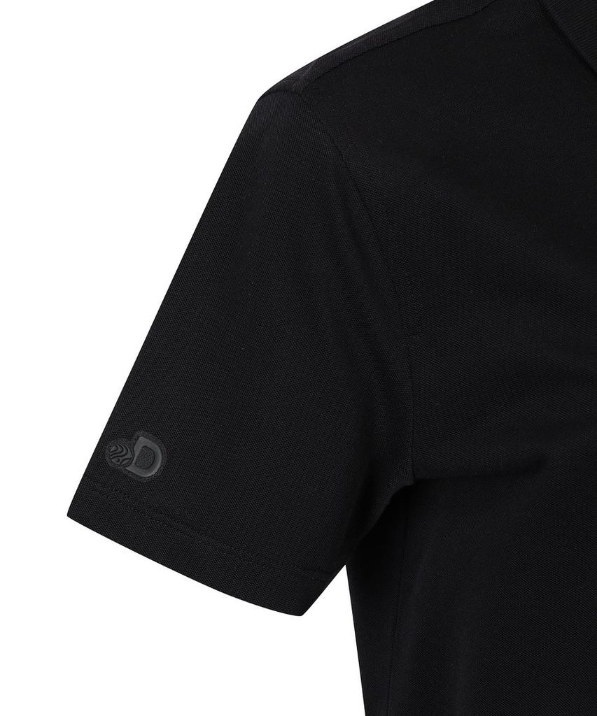 DISCOVERY EXPEDITION Women'S Freshvent Ted Sorona Cool Polo Shirt (Black)