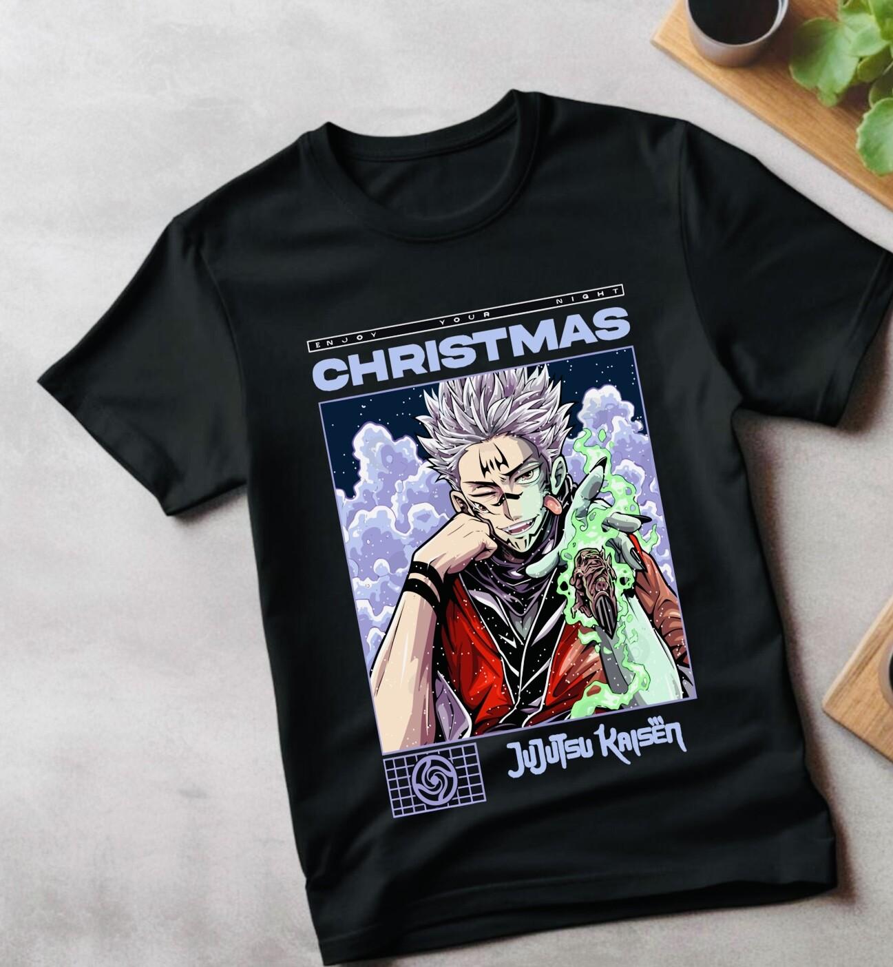 

Gojo Satoru T-Shirt Mens Womens Tees Top Jujutsu Kaisen Sukuna Megumi Itadori Christmas gifT Shirt Mens Womens Tees Top 3XL