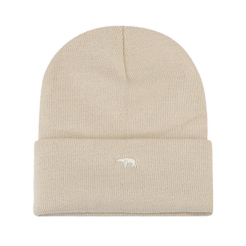 Autumn and winter high-quality bear embroidery thickened warm knitted hat fashionable personalized street versatile stacking hat
