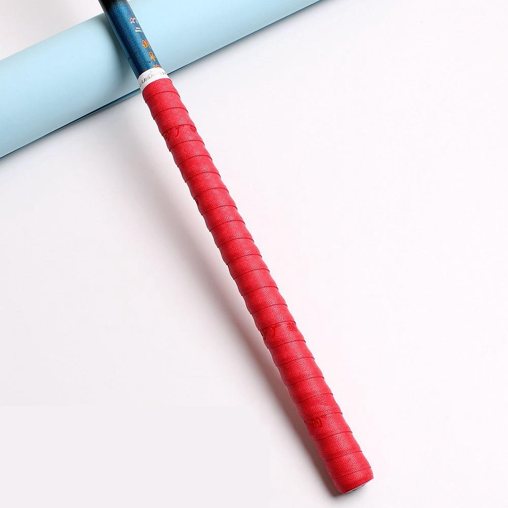Sweat Absorbent Badminton Handle Wrap Tape PU Fishing Rod Handle Wrap Outdoor Sports