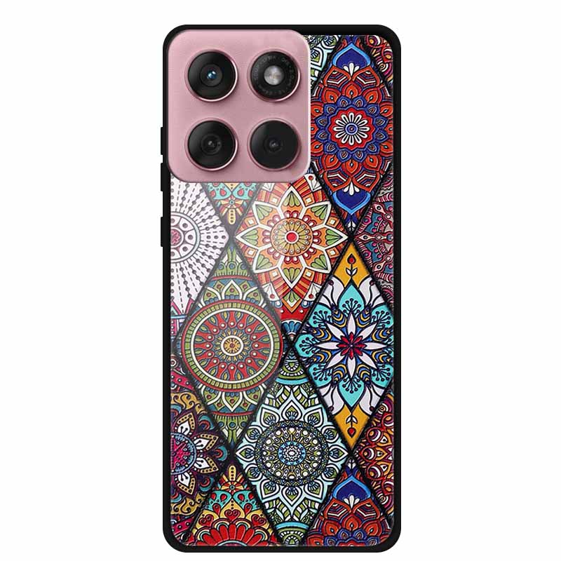 

Glass Case For Motorola Edge 60 60s 5G Case 6.67 Hard Tempered Glass Back Covers Soft Bumper For Motorola Edge 60 Fusion Fundas ForMoto Edge60Fusion