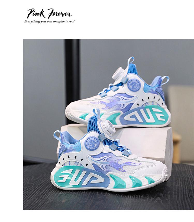 Kids' Mesh Sports Shoes 2025 - Breathable, Soft Sole, Spring & Summer Basketball Sneakers for Girls