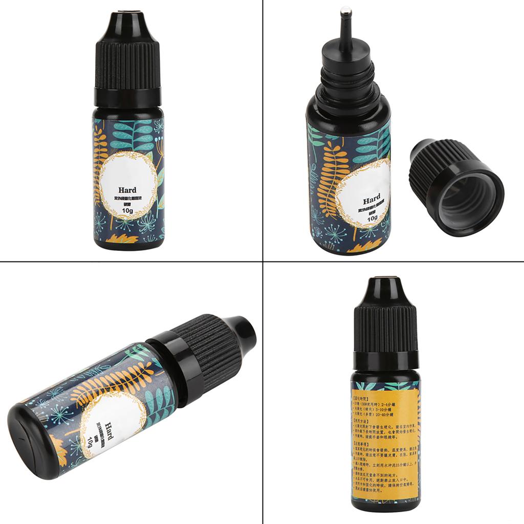 Epoxy UV Resin Curing Solar Gel Clear Glue DIY Jewelry Making Accessories (25g)