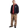 Converse Baseball Jacket Men's Navy Blue (Unisex) Baseball Jackets 10026807 A02