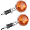 Turn Signal Indicator Light Blinker Amber Lenses Fits For Yamaha Road Star Royal Star V Star 250 650 1100 Virago 250 500 535 550 700 750 920 1000