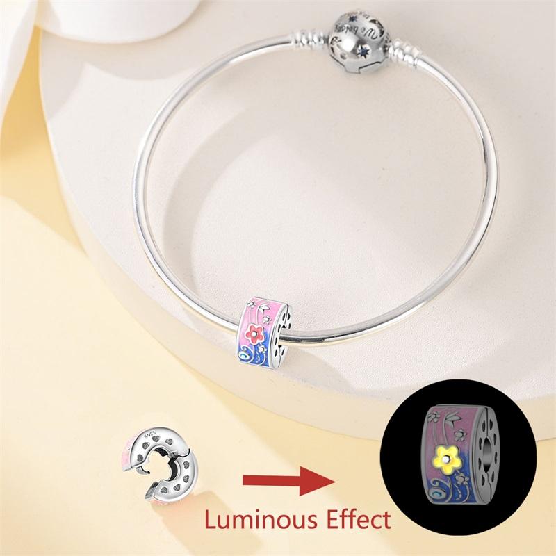 Copper Luminous Charms Angel Celebrate Candle Pendant Jewellery Fit Original Bracelet Necklace For Women Diy Gift
