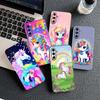Comics Unicorn Horse Rainbow Phone Cover for Motorola Moto G55 G45 G75 G85 G13 Edge 50 30 Fusion 40 NEO Ultra Pro Soft Case