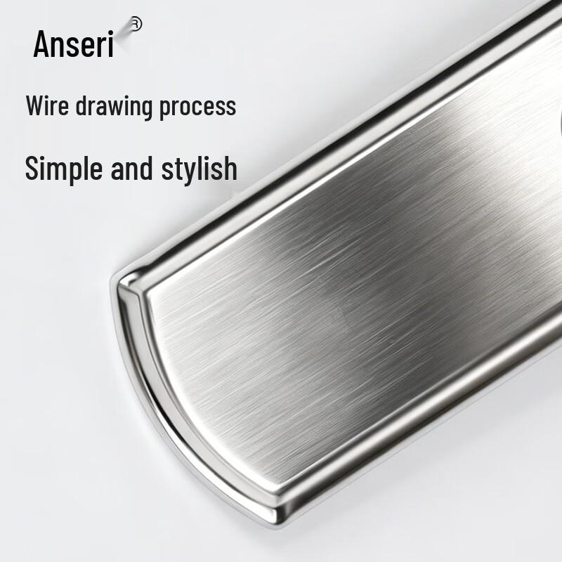 Ansaire 304 Stainless Steel Anti-Theft Door Handle Panel