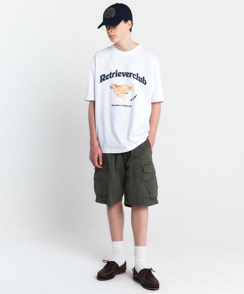 RETRIEVER CLUB Running Retriever Short Sleeve [White]