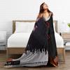 Johnny Hallyday  Plush Blankets Children  Flannel Throw Blanket For Bedroom Warm Soft  Quality Bedspread Gift Idea