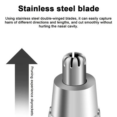1pc Electric Nose Hair Trimmer Men Shaver Razor Women Nose Hair Cutter Easy Cleansing Trimmer Hair Shaving Tool
