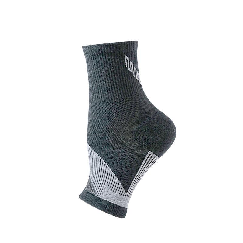 

Спортивные компрессионные носки-голеностопы - Дышащие, Влагоотводящие, С открытым носком, Защита от растяжений для бега Large/Extra Large