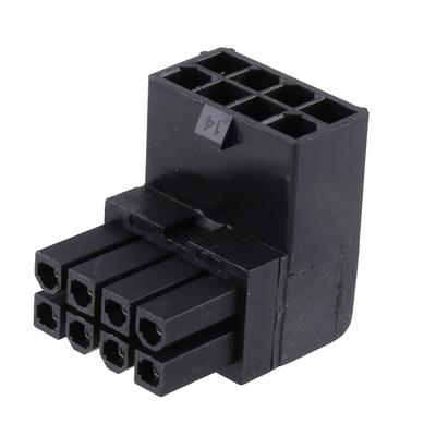 Placa-mã CPU 8PIN Conector de Alimentação 8 pinos Adaptador de Alimentação CPU 8PIN 90 Graus