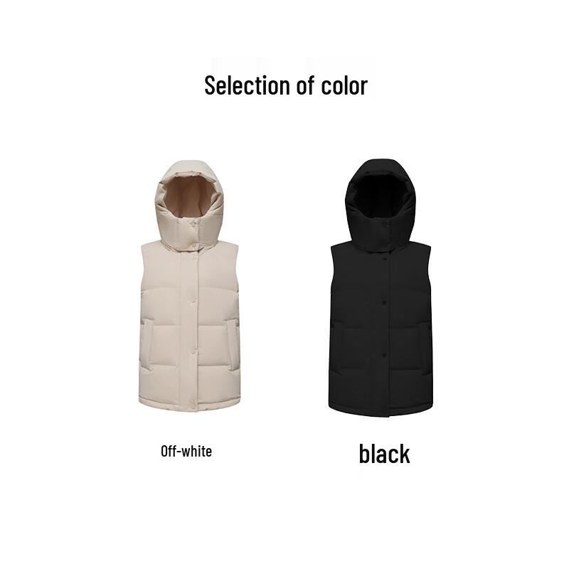 Yalu EW Women's Winter Hooded Down Puffer Vest