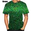 Hip Hop Disco HD 3D Printed Men's and Women's T-shirts Casual Personality Fashion Crewneck Short Sleeve High Quality Clothing