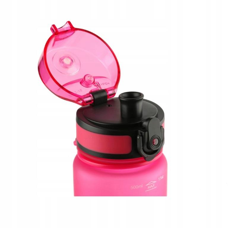 Aquaphor pinke 0,5-l-Wasserfilterflasche + 1 Filter