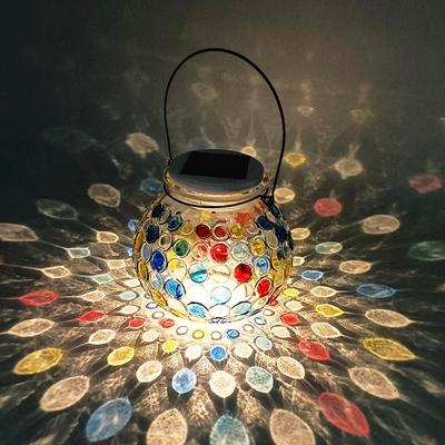 Φωτιστικά Ηλιακά LED, Ηλιακό Γυάλινο Βάζο Λάμπα Τραπεζιού Εξωτερικού Χώρου, Κρεμαστά Ηλιακά Φωτάκια Νυκτός Για Πάρτι Κήπου Κάμπινγκ Βεράντα Αυλή Διακόσμηση