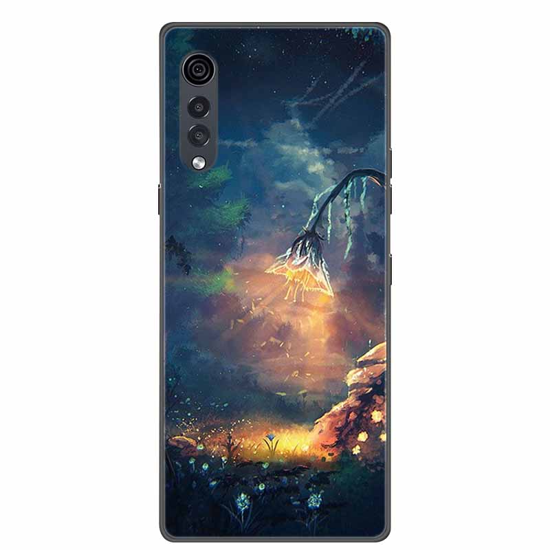 Pour Étui LG Velvet Silicone Noir TPU Souple Coque Arrière Pour LG Velvet2 Pro Funda Pour LG Velvet 5G LM-G900EM Pare-chocs Coque Capa